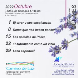 programa Camino de luz-Quilmes-oct 2022