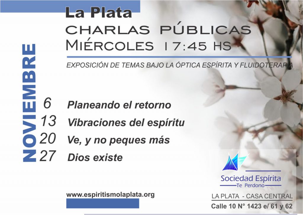 programa noviembre 2024 La Plata